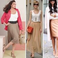 Ce să porți cu o fustă bej - idei pentru cele mai stilate look-uri pentru femei