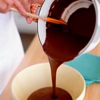 How does a chocolate bath affect the body?